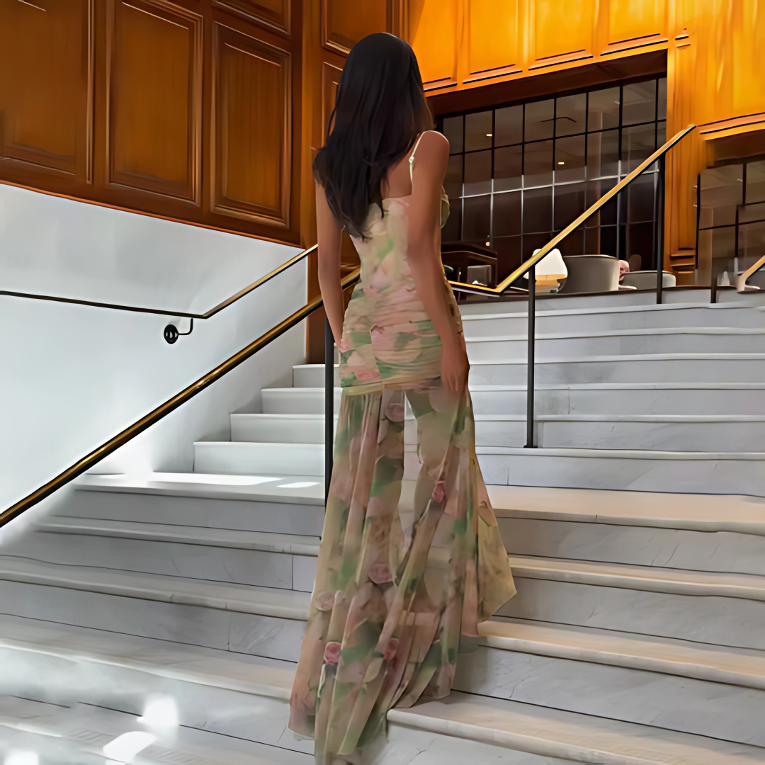Aurora Floral Gown