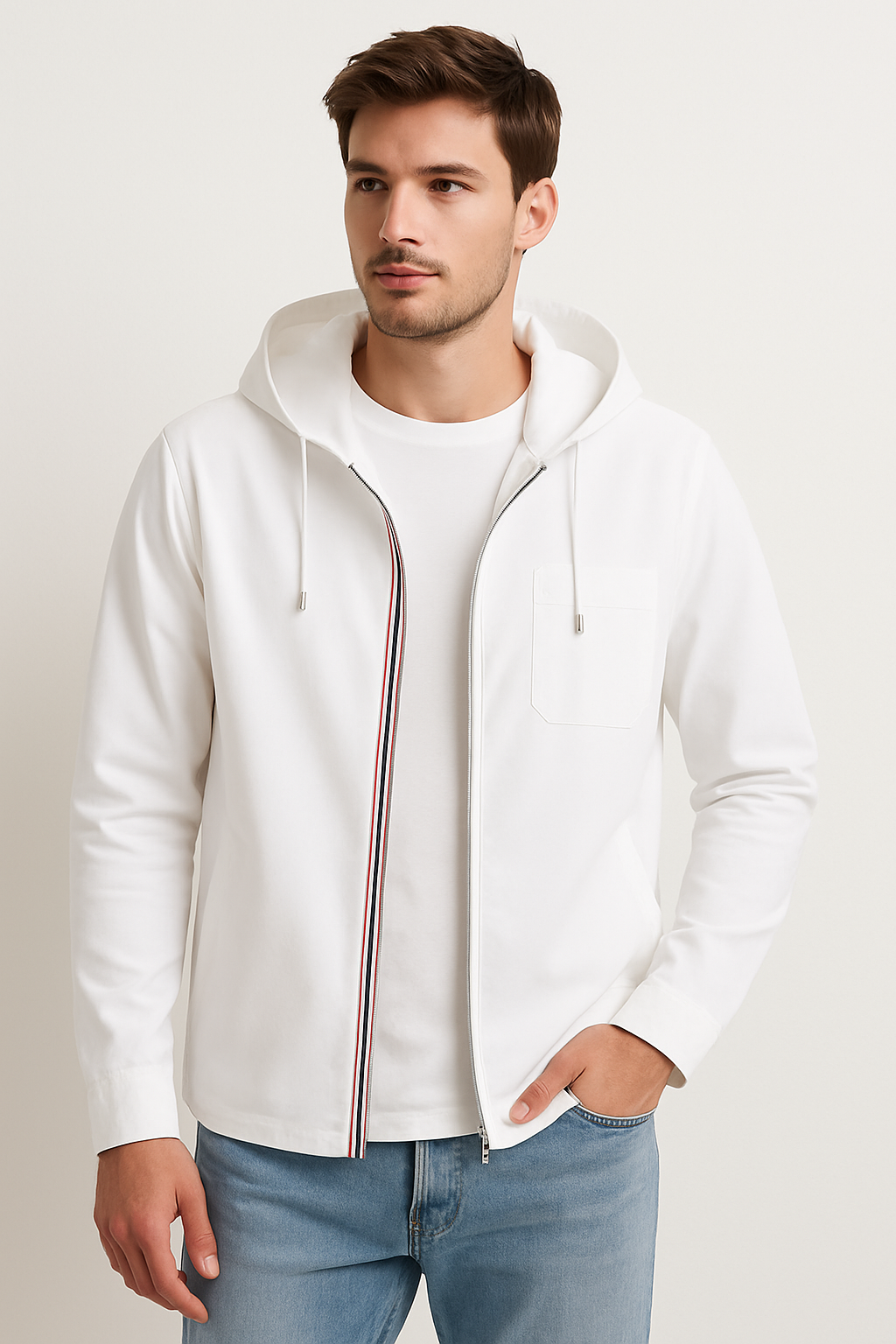 CASA LINEN HOODIE