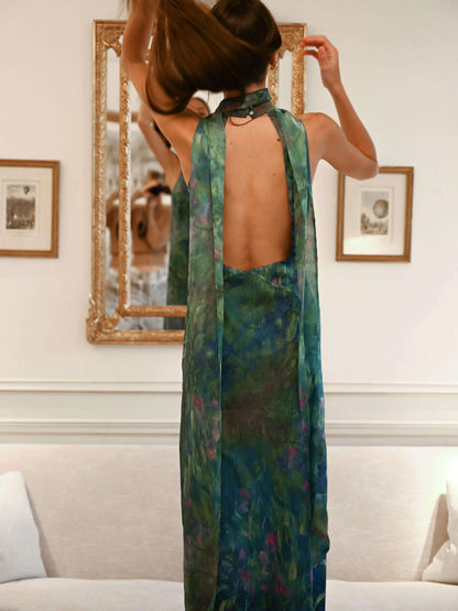 Monet Irises Gown